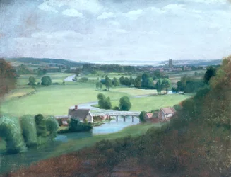 La valle dello Stour con Dedham in lontananza, 1836-37